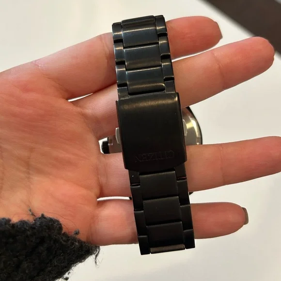 Citizen Eco-Drive Black Ceramic Watch - Picture 2 of 6